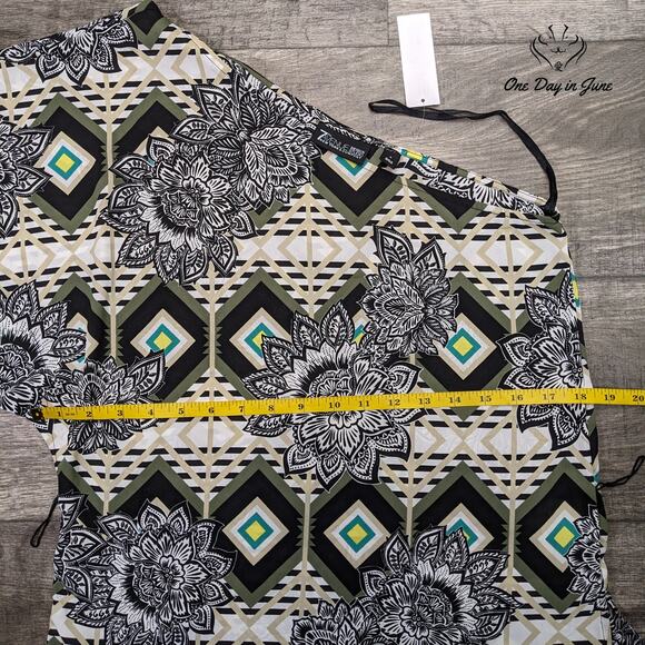 New York & Company One Shoulder Blouse Size S - Picture 3 of 5